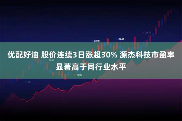优配好油 股价连续3日涨超30% 源杰科技市盈率显著高于同行业水平